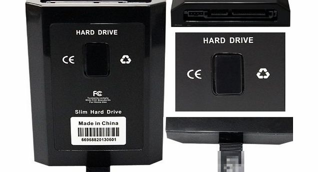 Boriyuan New HDD Hard Drive Disk 20GB for Microsoft Xbox 360 Slim 20G Black