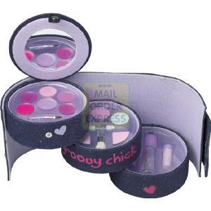 Born To Play Bang On The Door Groovy Chick Denim Roll Up Tube Make Up