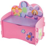 Born to Play Barbie Floral Toy Box