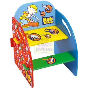 Bob The Builder Bob Wooden Chair with Step