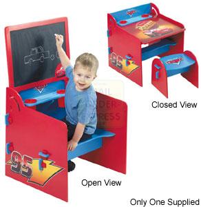 Born To Play Disney Cars Easel Desk and Stool
