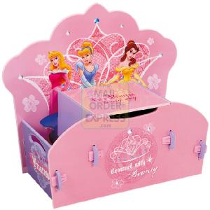 Disney Princess Crown Shaped Toy Box