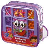 Born to Play Dora the Explorer Back Pack Bead Set