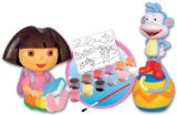 Born to Play Dora The Explorer Paint You Own Figures Pack Of 2