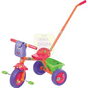 Dora The Explorer Trike with Parent Pole