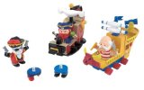 Born To Play Odd Bodz - 2 Pirate Ships & 3 Figures