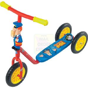 Born To Play Postman Pat 3 Wheel Scooter