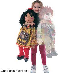 Born To Play Rosie and Jim Giant Rosie Rag Doll