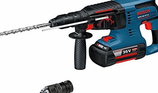 Bosch 0611901R7F 36V Cordless Li-ion SDS Plus Rotary Hammer Drill with Quick Change Chuck