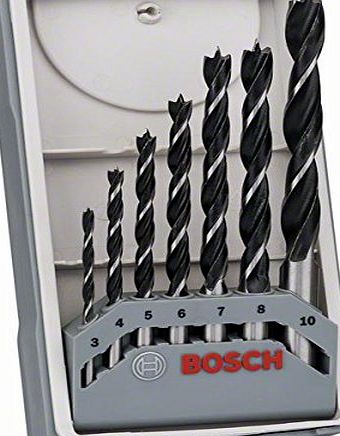 Bosch 2607017034 3/4/5/6/7/8/10 mm X-Pro Wood Drill Bit Set