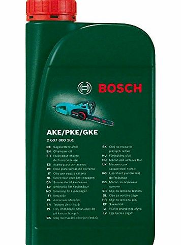 Bosch Chainsaw Oil - Biodegradable (1 litre)