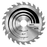 Bosch Circular Saw Blade Optiline Wood 235 x 30 x 2.8 48 Z