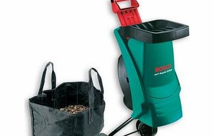 Bosch Cutting-Edge Bosch AXT Rapid 2200 Garden Shredder with Waste Bag
