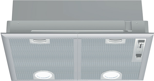 Bosch DHL545SGB 55cm Canopy Hood in Silver