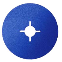 Bosch Fibre Sanding Disc andOslash; 115mm - 24 Grit - Blue (Metal Top) Pack of 50