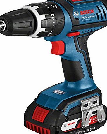 Bosch GSB 18 V-LI Professional Cordless Combi Drill with Wireless Charging