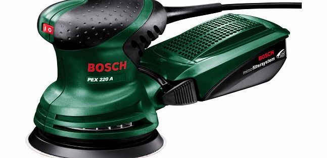 Bosch PEX 220 A 220 Watt Random Orbit Sander