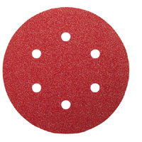 Bosch Sanding Sheets 150mm - 120 Grit - Red (Wood) Pack Of 50