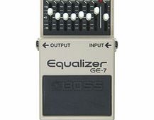 Boss GE-7 Equalizer Guitar Effects Pedal