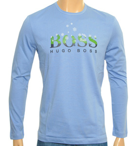 Hugo Boss Blue Long Sleeve T-Shirt (Togn 4)