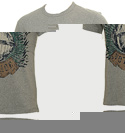 Hugo Boss Grey T-Shirt with Large Design (Kick 3)
