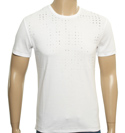 Boss Hugo Boss White T-Shirt with Printed Design (Kick)