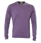 Boss Lilac Round Neck Sweater (Asunset)