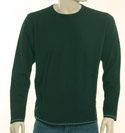 Boss Mens Black with Grey Piping Wool Sweater - Black Label