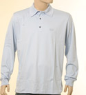 Boss Mens Sky Long Sleeve Cotton Polo Shirt - Black Label