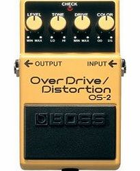 BOSS OS2 OVERDRIVE DISTORTION OS2 Electric guitar effects Distortion - overdrive - fuzz...