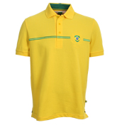 Paddy Flag 1 Brazil Pique Polo Shirt