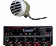 RC-505 Loop Station and Shure Green Bullet