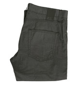 (Scout 1) Black Stripe Cotton Jeans -