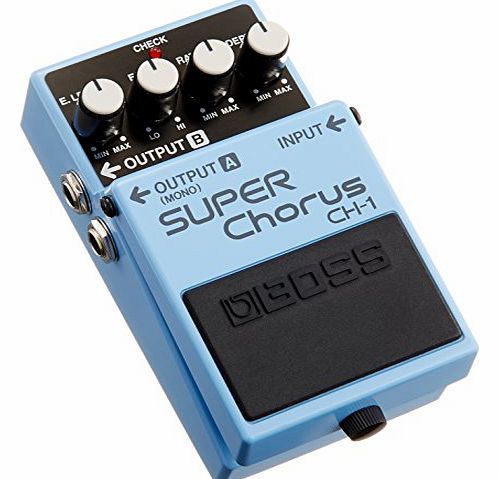 BOSS SUPER CHORUS CH1 Electric guitar effects Chorus - flanger - phaser...
