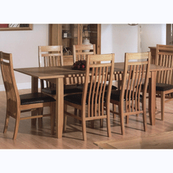 Extendable Dining Table and 6 Chairs