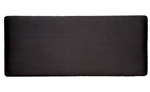 boston Faux Suede 4and#39;0 Headboard - Black