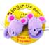 Botd BANG ON THE DOOR 2 MOUSE SQUEAKY PONYTAIL HOLDERS