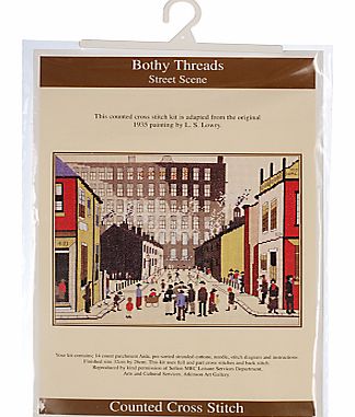 Bothy Threads Street Scene Cross Stitch Kit