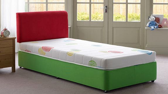 Bounce Divan Bed - Green
