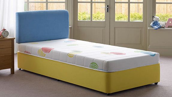 Bounce Divan Bed - Yellow