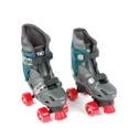 Bouncy Happy People GREY TRAC STAR ADJUSTABLE QUAD SKATE LARGE