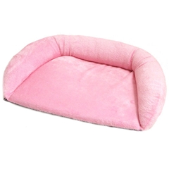 Pink Lounger Bed for Rabbits
