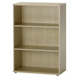 box Ergonomic 3 Shelf Bookcase