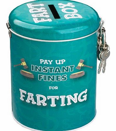 Boxer Gifts Instant Fines Pay Up Tin, Farting