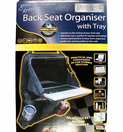 Boyz Toys Back Seat Organiser with Tray