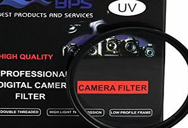 BPS 52mm Camera Filter UV Filter Screw-in Protector UV Lens Filter for Nikon D3200 D3300 D7200