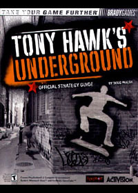 BradyGames Tony Hawks Underground Cheats