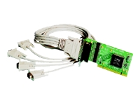 BrainBoxes Universal PCI Low Profile 4 Port RS232 4 x 9Pin UC-260