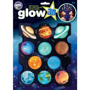 Brainstorm The Original Glowstars Large Glow 3D Planets