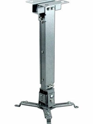 Brateck Projector Ceiling Mount for Upto 20Kg - Silver